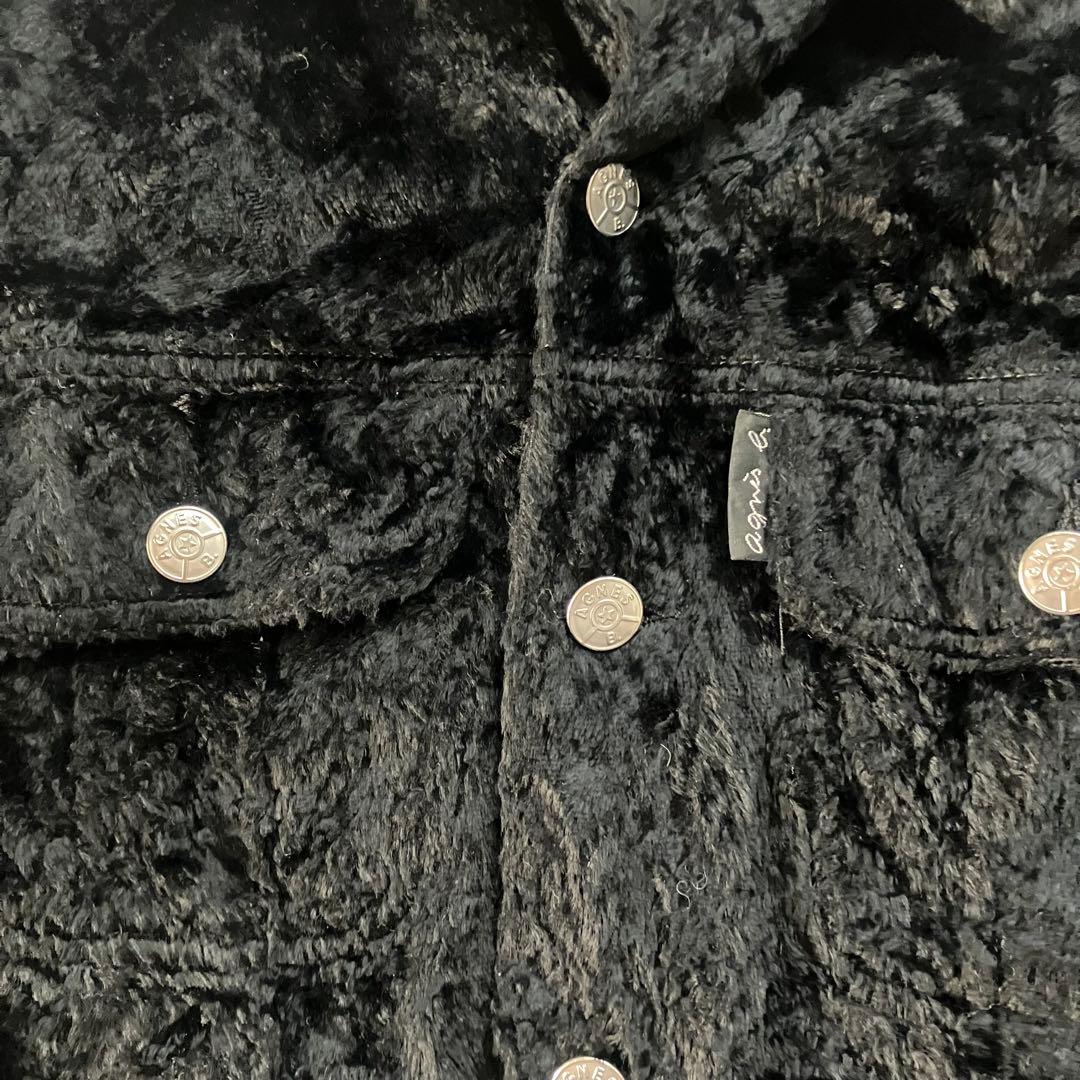 agnès b.　アニエスベー　ジャケット フェイクファー