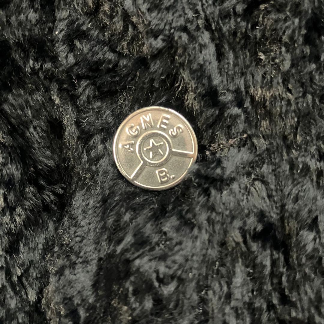 agnès b.　アニエスベー　ジャケット フェイクファー