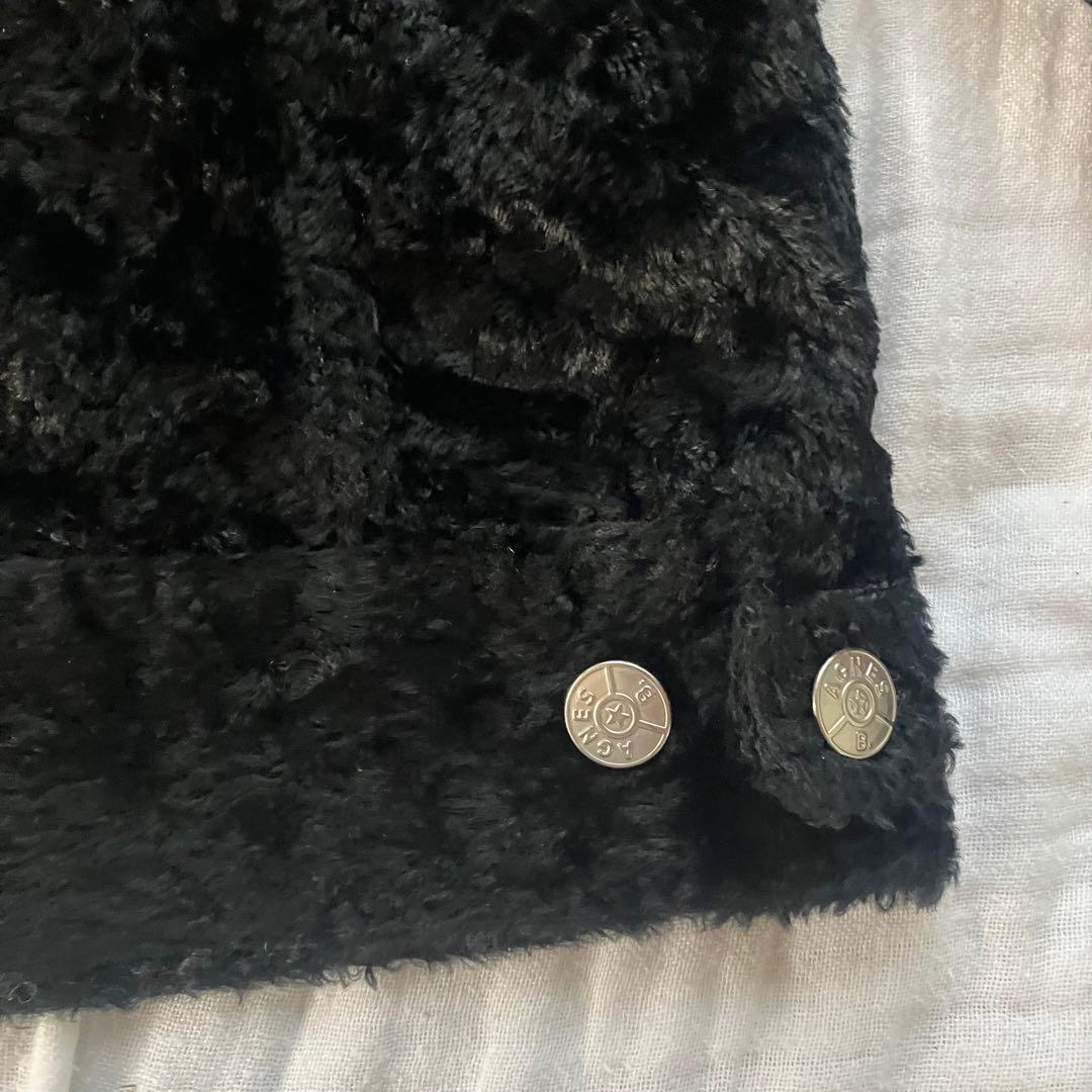 agnès b.　アニエスベー　ジャケット フェイクファー