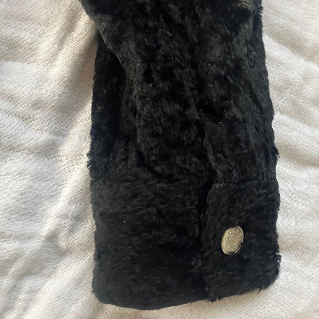 agnès b.　アニエスベー　ジャケット フェイクファー