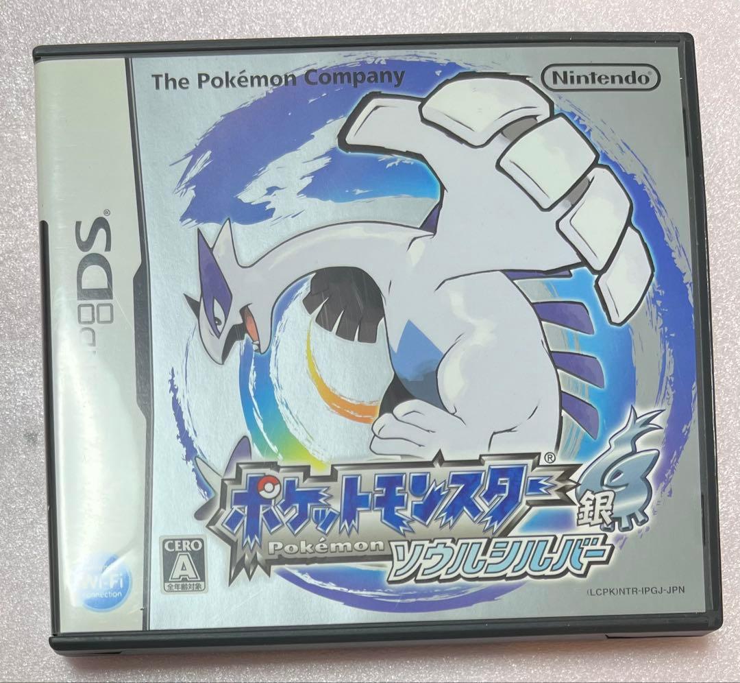 【美品】ポケットモンスター銀ソウルシルバー　ポケウォーカー付き
