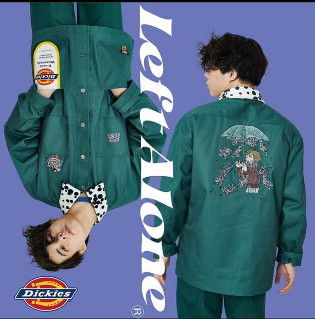 【即完売】レフトアローン × ディッキーズ コラボ ワークジャケット 刺繍 L