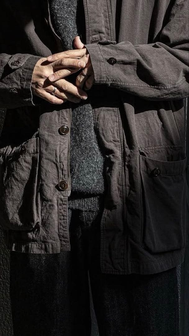 完売品　CONFECT 超撥水コットンリネンオックスハンティングジャケット