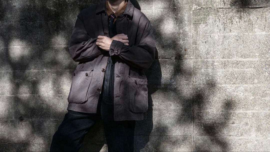 完売品　CONFECT 超撥水コットンリネンオックスハンティングジャケット