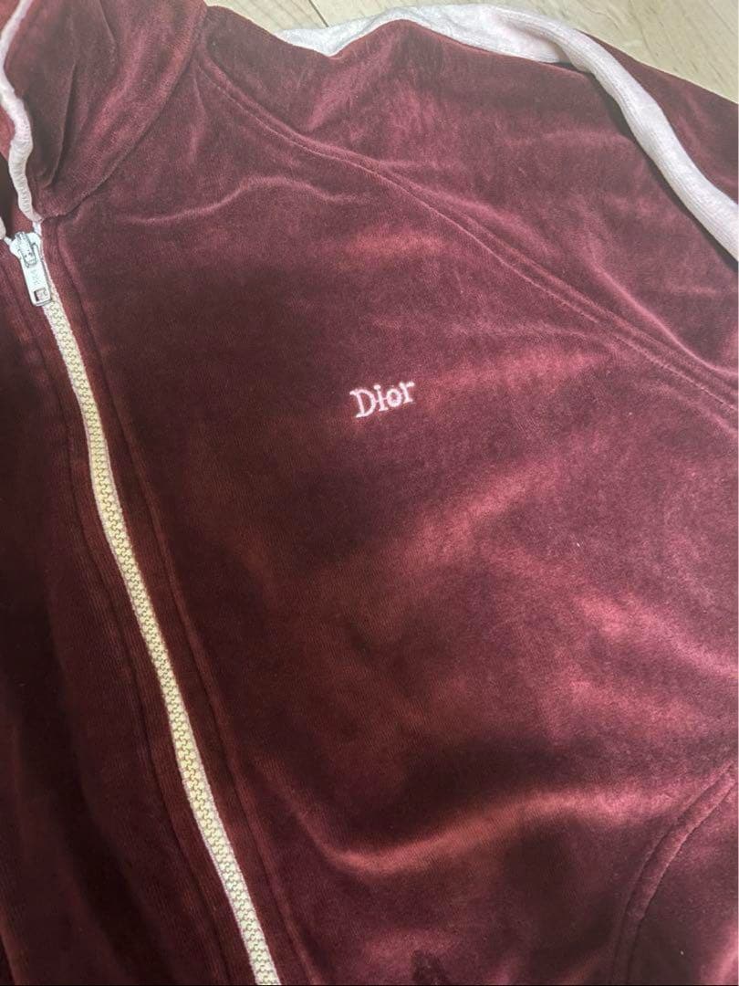 クリスチャンディオール　ベロアトップス　ジャージ