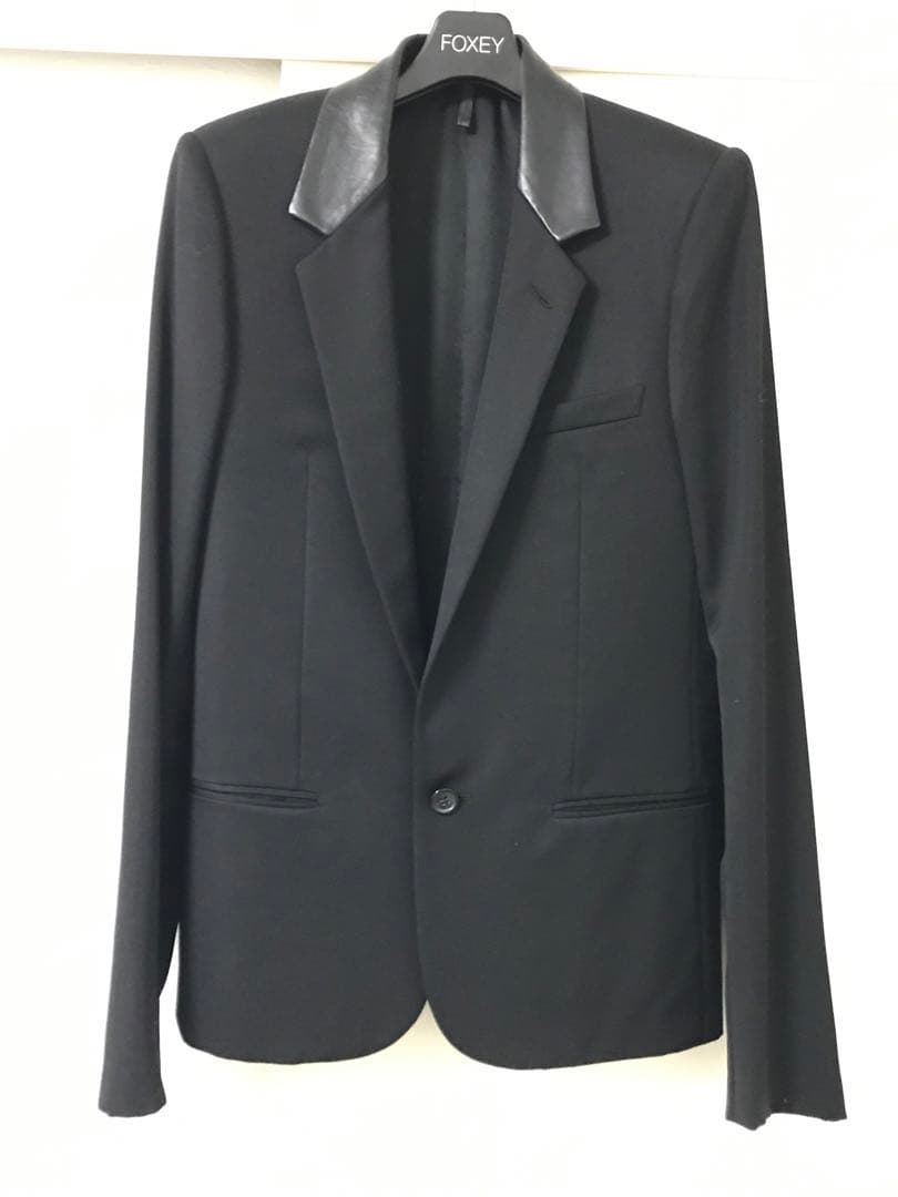 値下げディオールオム　レザーチューブジャケット　エディスリマン　テディおまけ付き