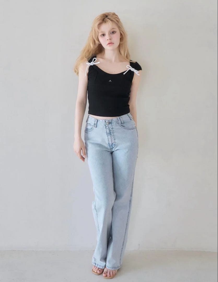 Tina ribbon tops アンドマリー