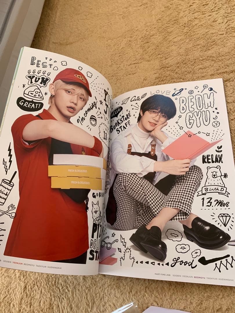 ★txt 日本公式　特典トレカ