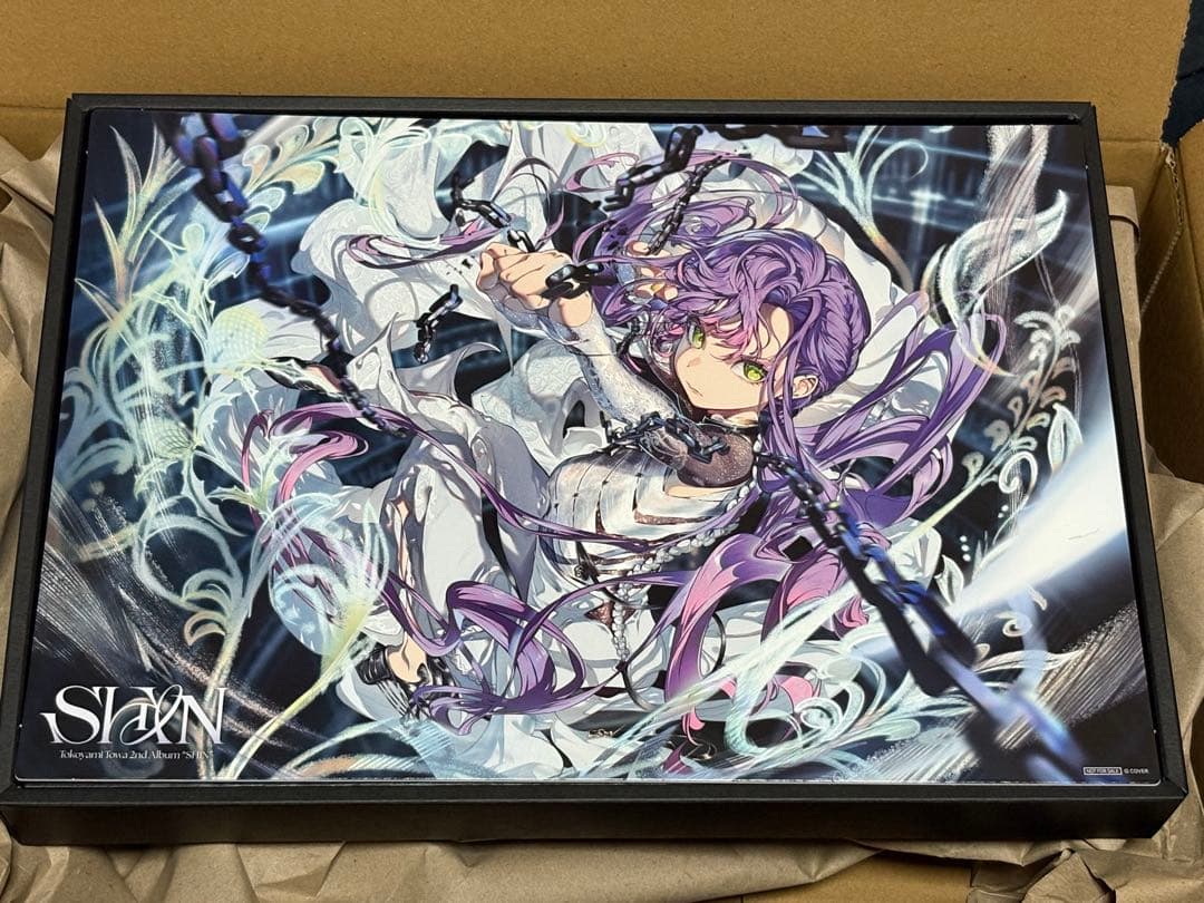G*T様 常闇トワ 2nd Album『SHIN』 直筆サイン入りジャケット ホ