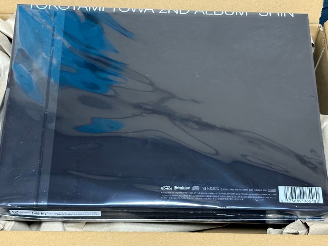 G*T様 常闇トワ 2nd Album『SHIN』 直筆サイン入りジャケット ホ