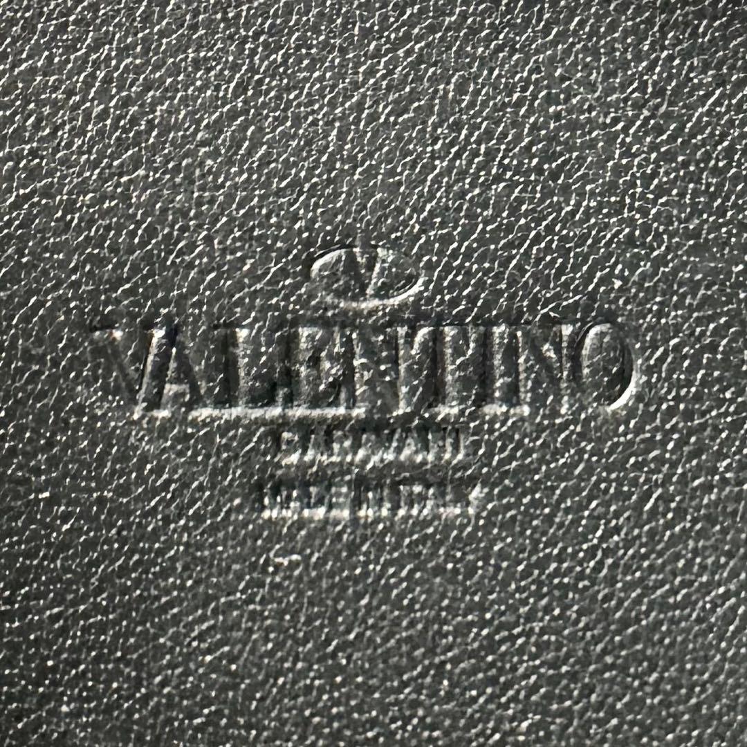 A4可 美品 ヴァレンティノガラヴァーニ レザー 2WAY ショルダーバッグ 黒