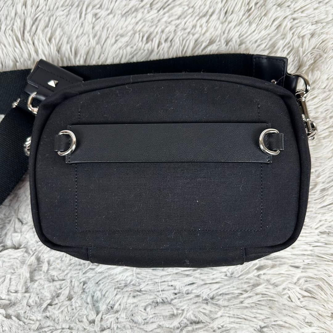 A4可 美品 ヴァレンティノガラヴァーニ レザー 2WAY ショルダーバッグ 黒