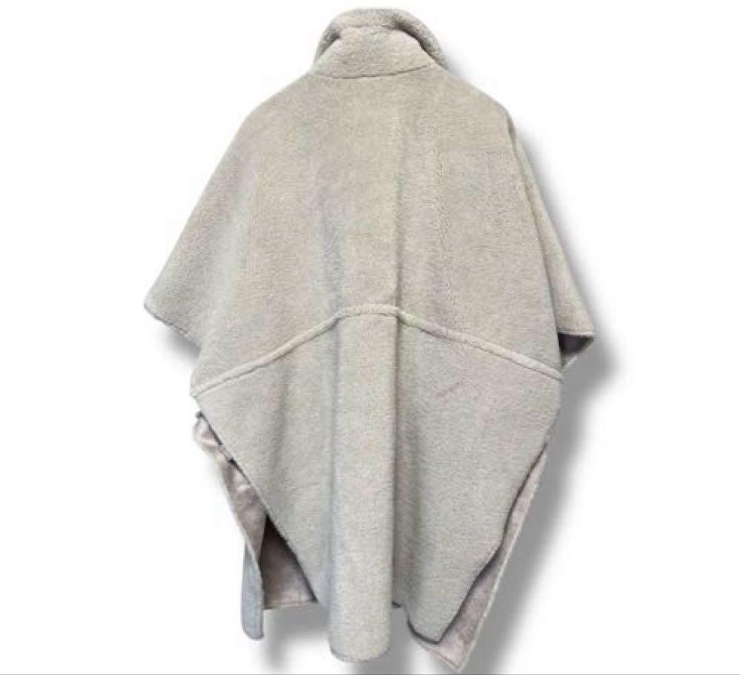 [お値下げ] AMERI アメリ リバーシブル ボア ポンチョ ケープコート