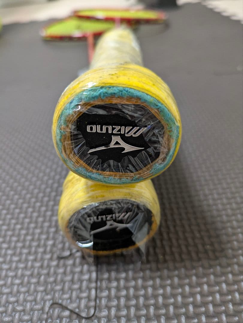 MIZUNO luminasonic7 バドミントンラケット 2本セット レッド