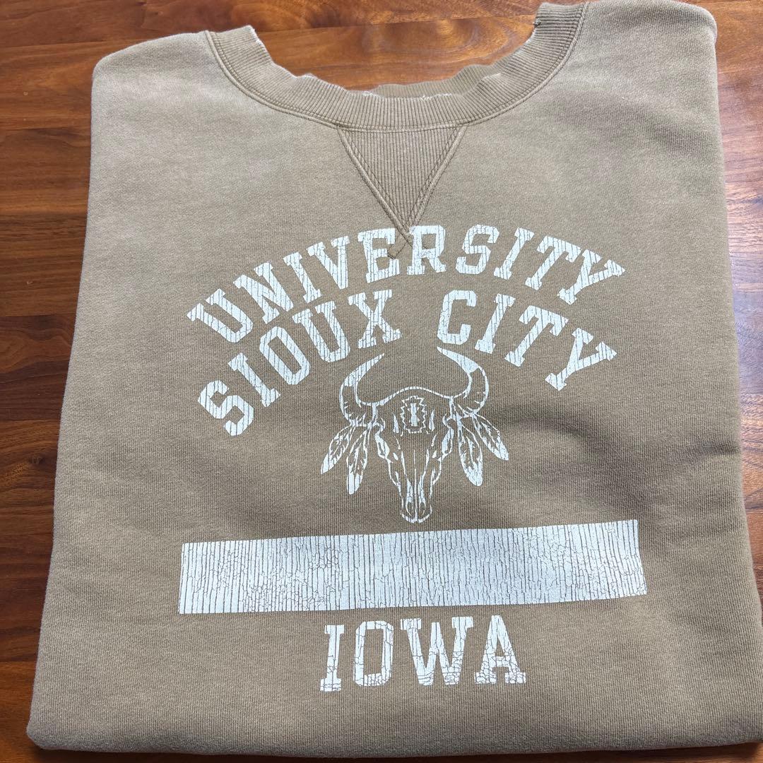 【athletic wear MASON】別注カレッジスウェット