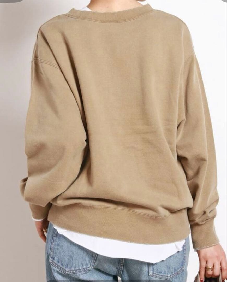 【athletic wear MASON】別注カレッジスウェット