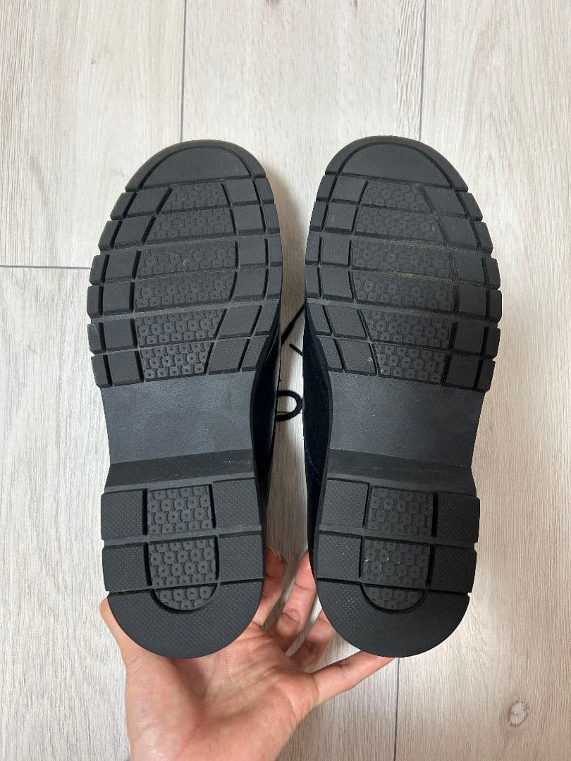 革靴 Uチップ レースアップシューズ WASH×whoop'-de-doo'