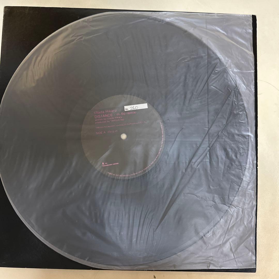 g*a様 激レア 宇多田ヒカル プロモ盤12インチ レコード DISTANCE
