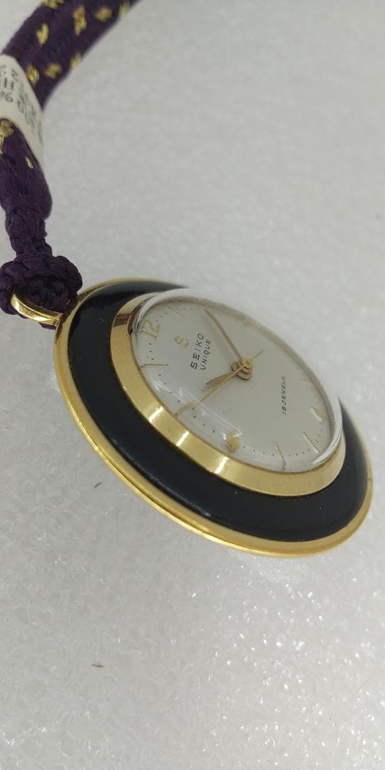 セイコー ユニーク 15石 懐中(投げ込み)時計