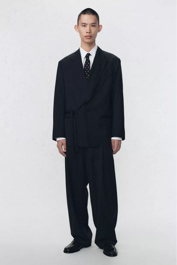 SOSHIOTSUKI ×ZARA ピンストライプ柄スーツパンツ　40