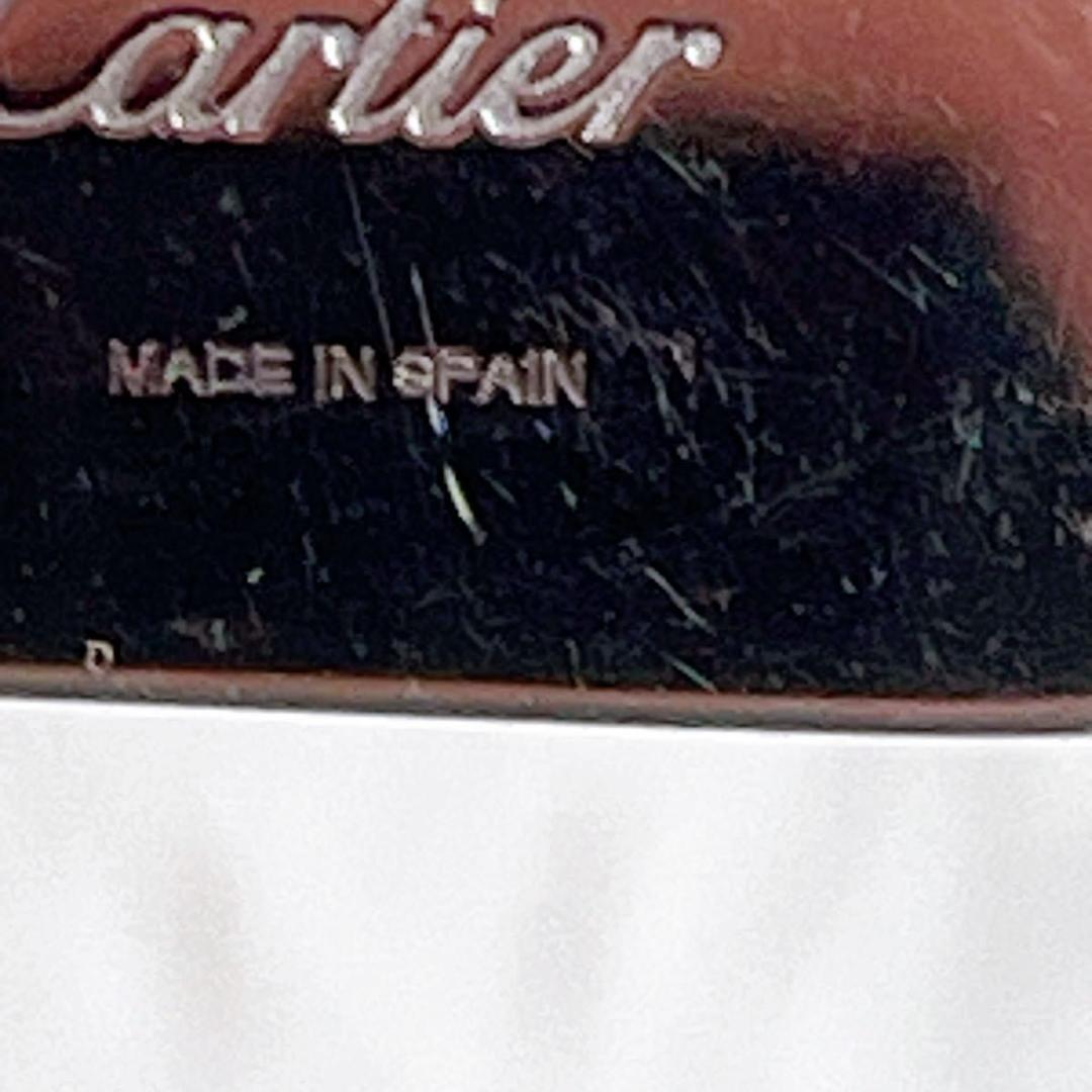 カルティエ Ｃ ドゥ カルティエ デコール マネークリップ ２Ｃロゴ シルバー