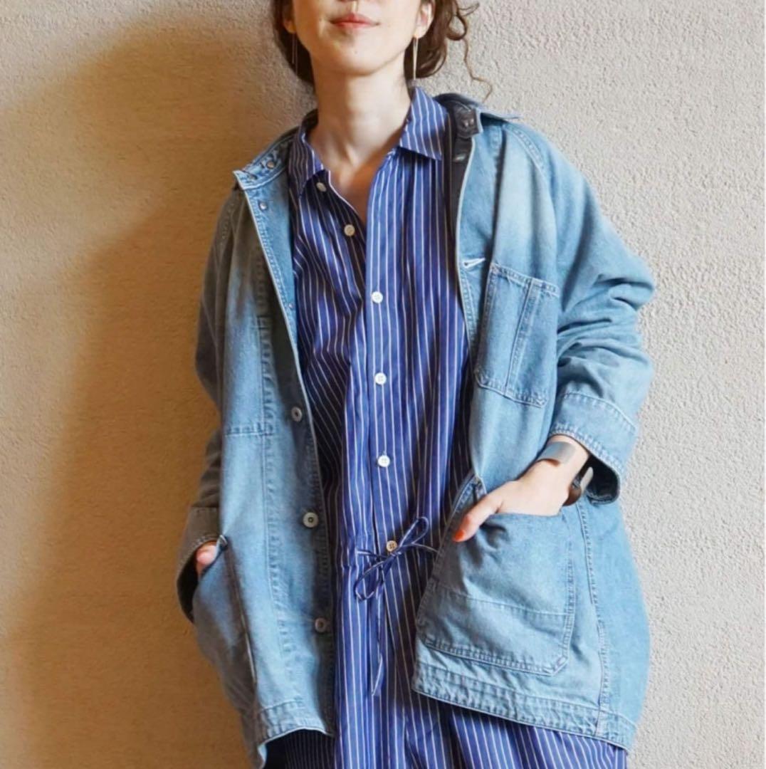 10OZデニム ワークカバーオール journal standard luxe