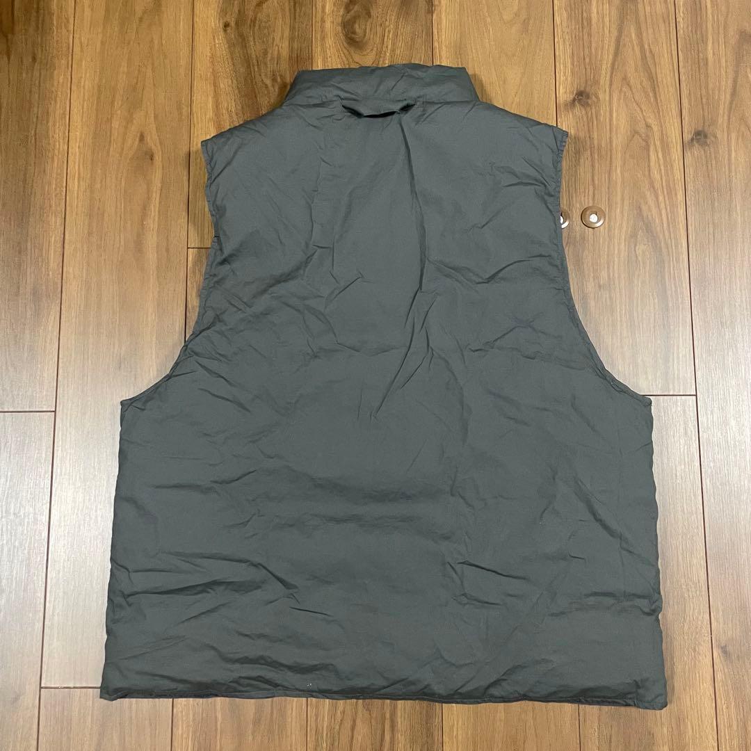 MUJI Labo 高密度織り撥水ダウンベスト S~M グレー