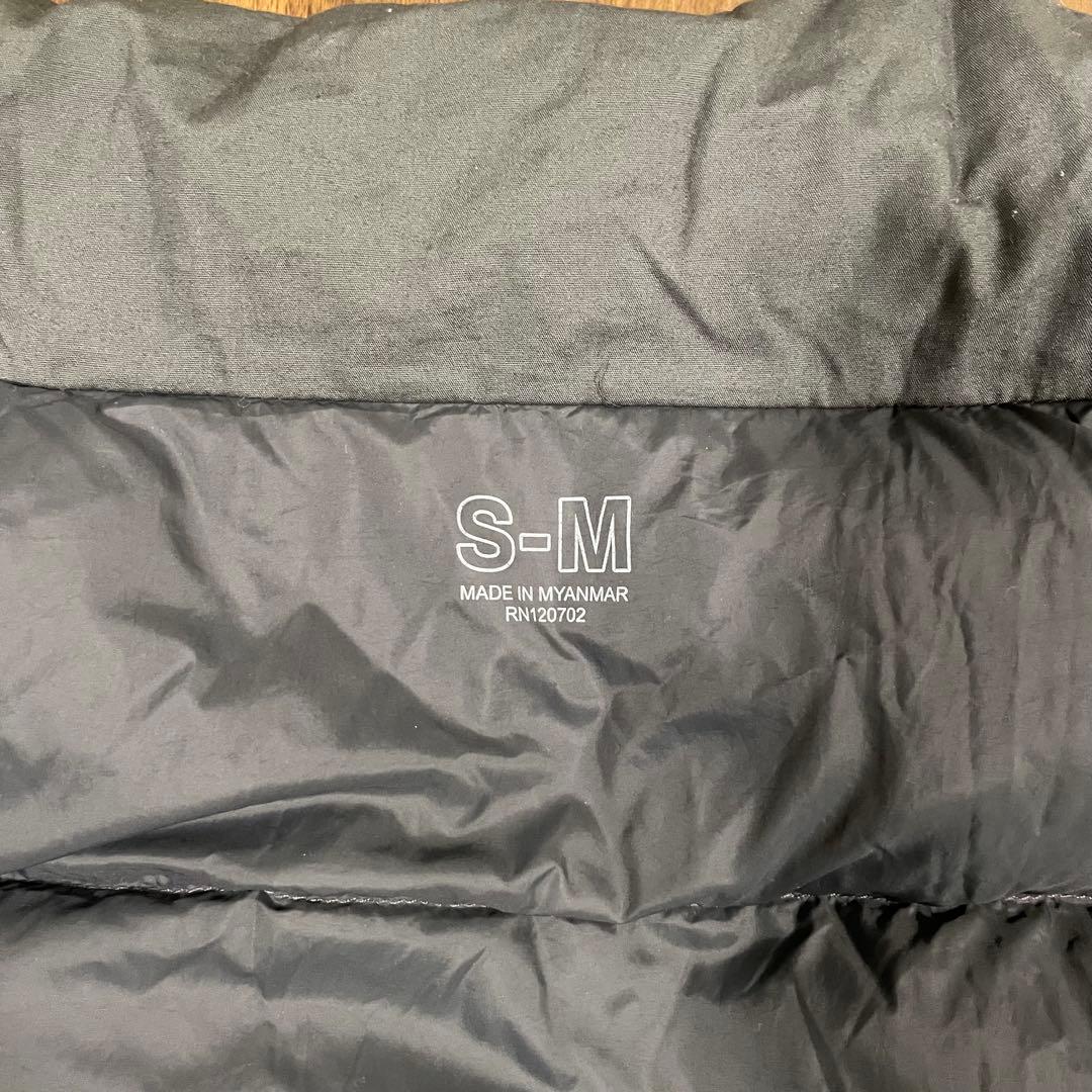 MUJI Labo 高密度織り撥水ダウンベスト S~M グレー