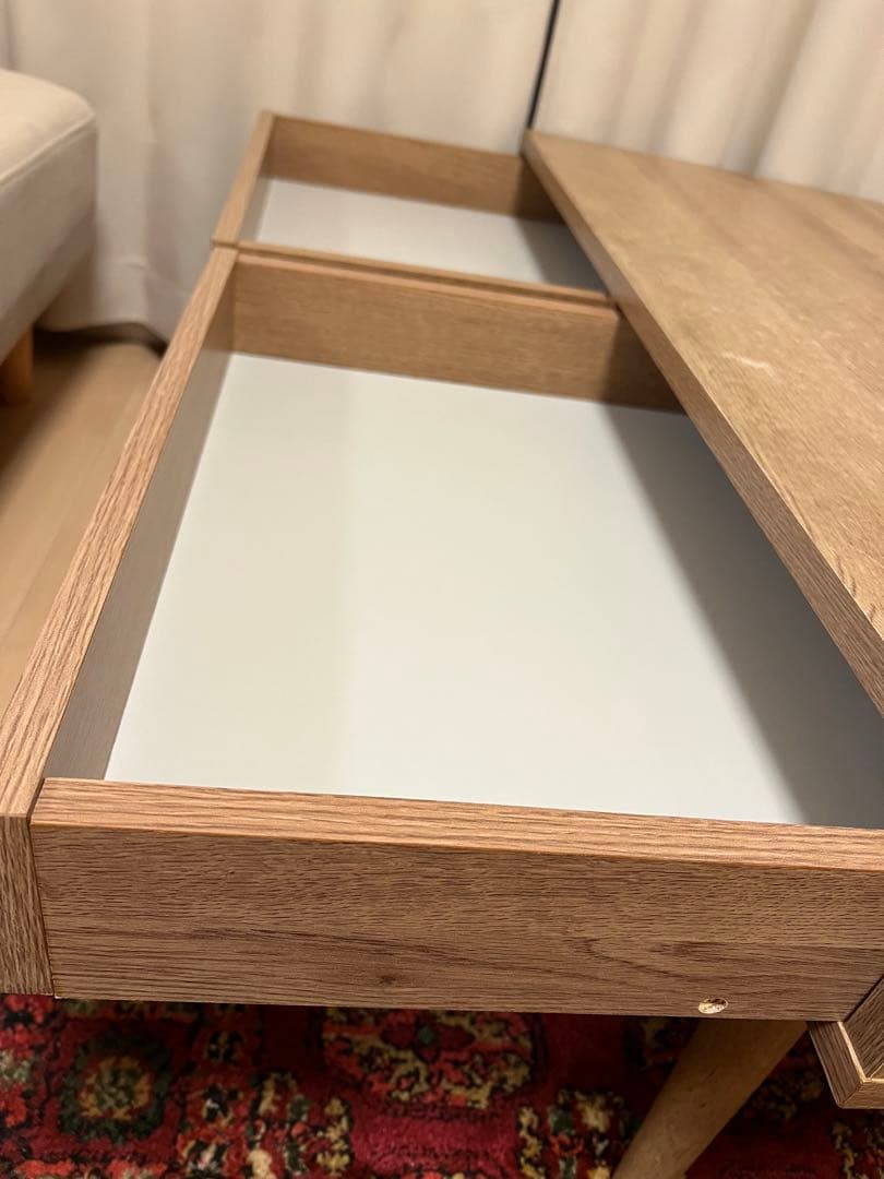 ナチュラルウッドLOWYA ロウヤ　無垢テーブル