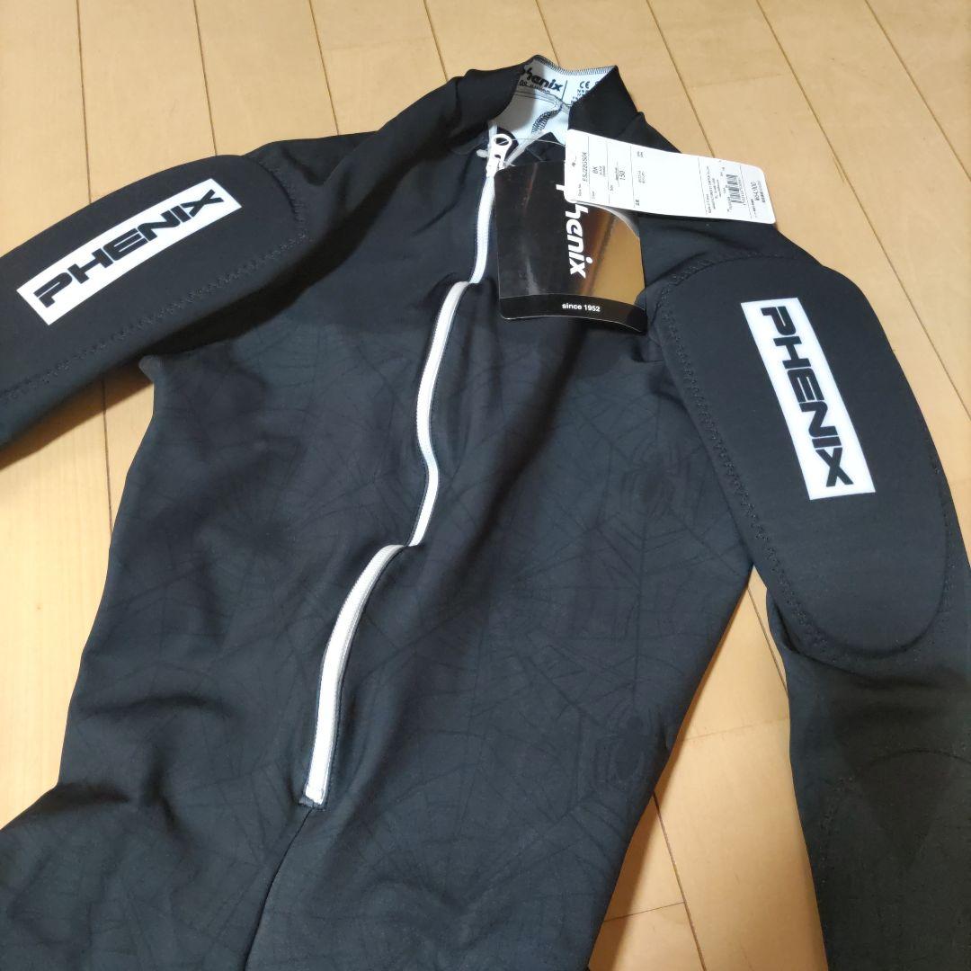 値下げ　新品フェニックス　レーシングスーツ　ワンピース　スキー　黒　150センチ