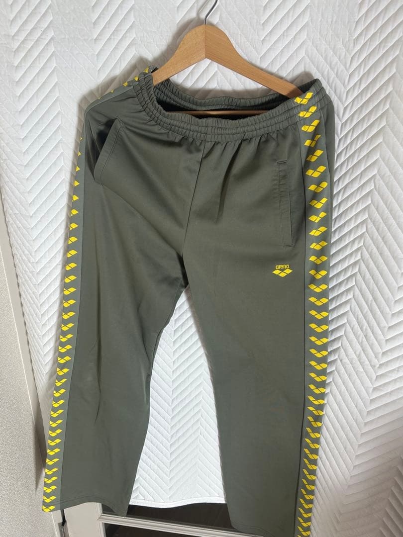 arena アリーナ ジャージ セットアップ カーキ