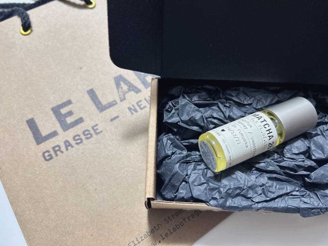 C*s様 MATCHA 26 オードパルファム 15ml ルラボ　ショッパー　B