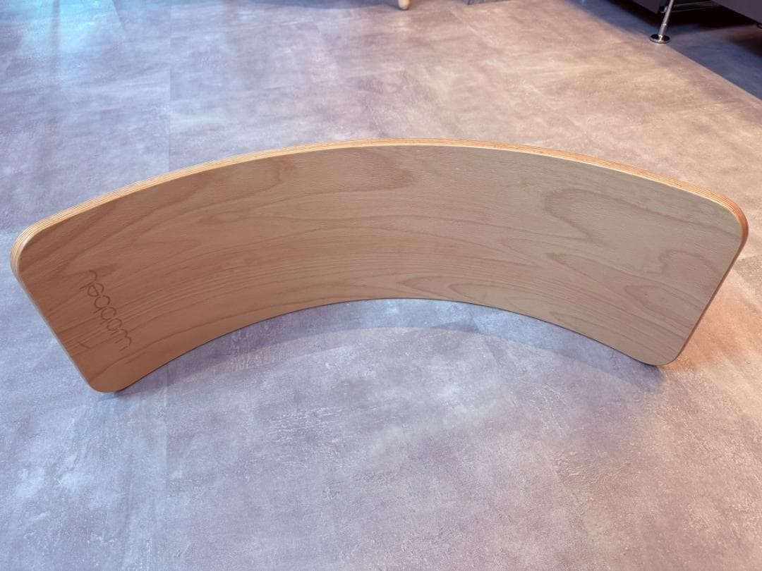 【美品】Wobbel バランスボード 木製フェルトなしタイプ