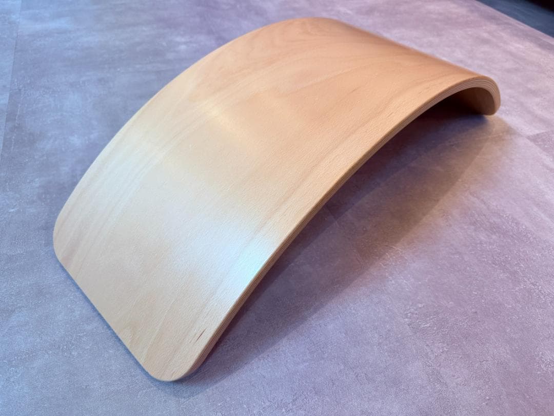 【美品】Wobbel バランスボード 木製フェルトなしタイプ