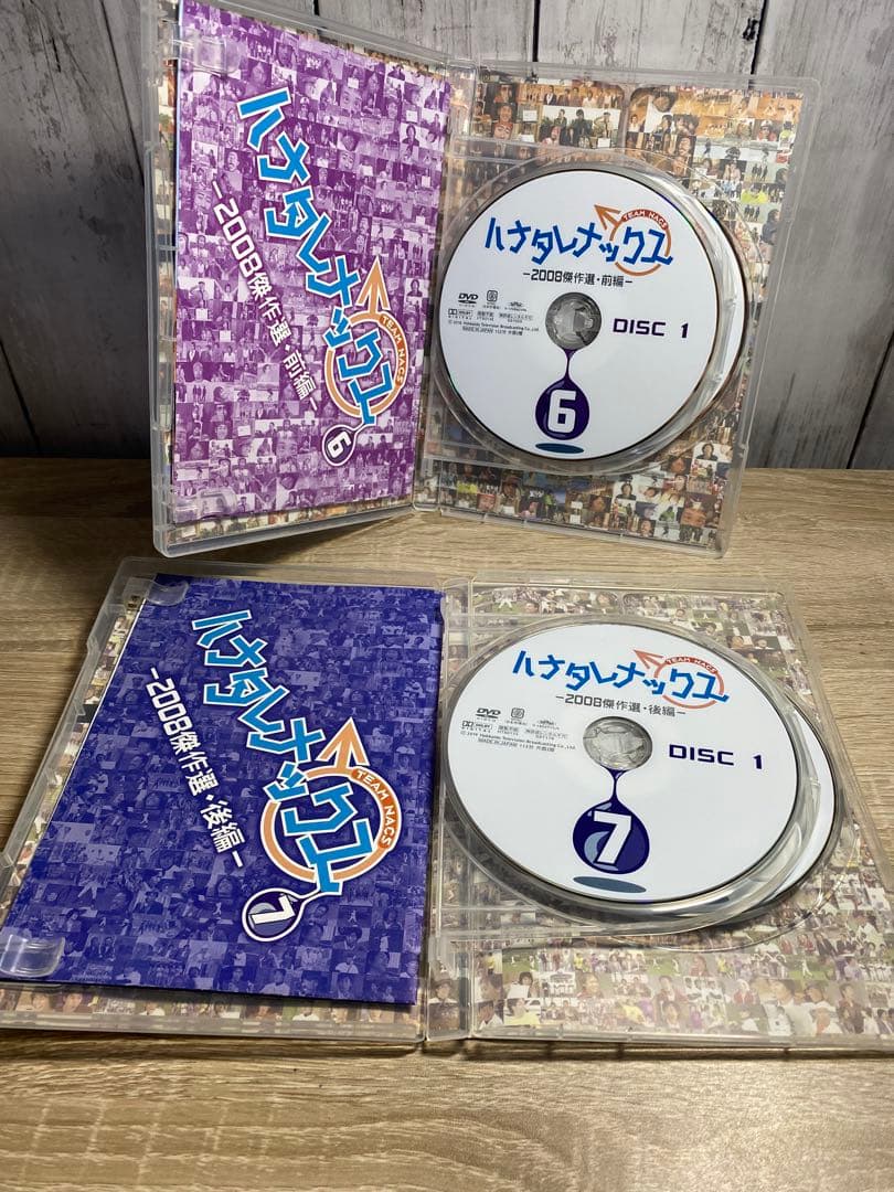 チームNACS ハナタレナックス　DVD セット　4、5、6、7滴　ナックス