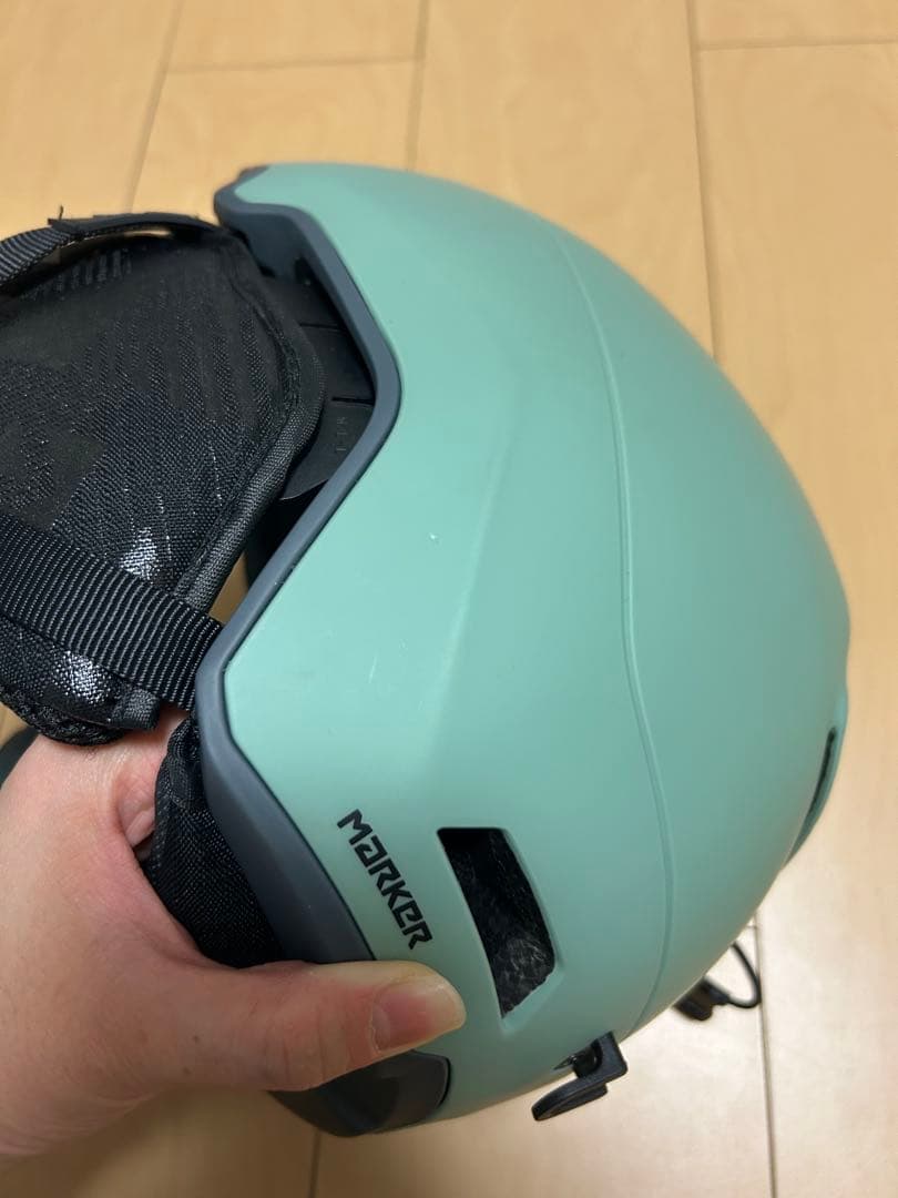 Marker ヘルメット ミントグリーン