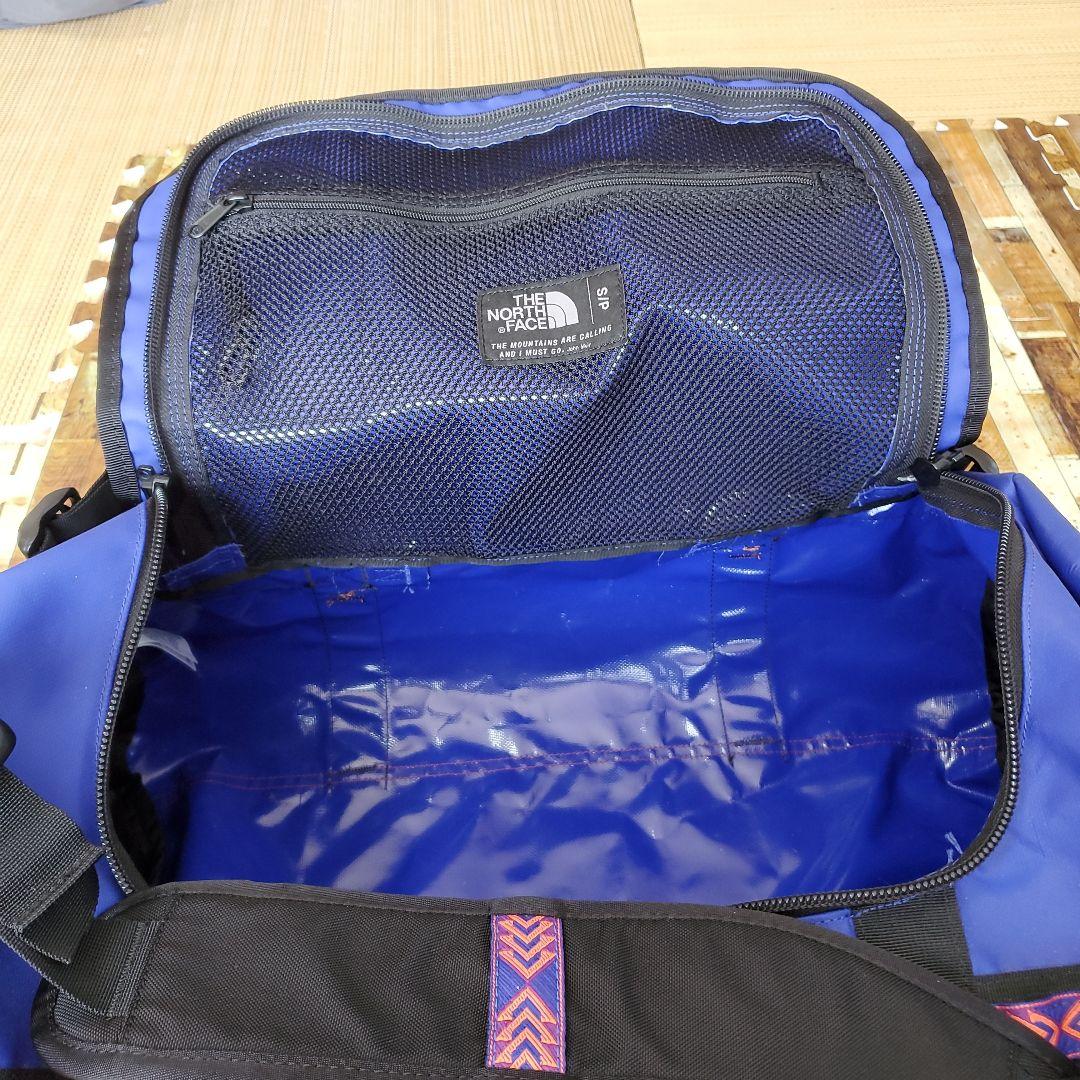 THE NORTH FACE 青 ダッフルバッグ50リットル