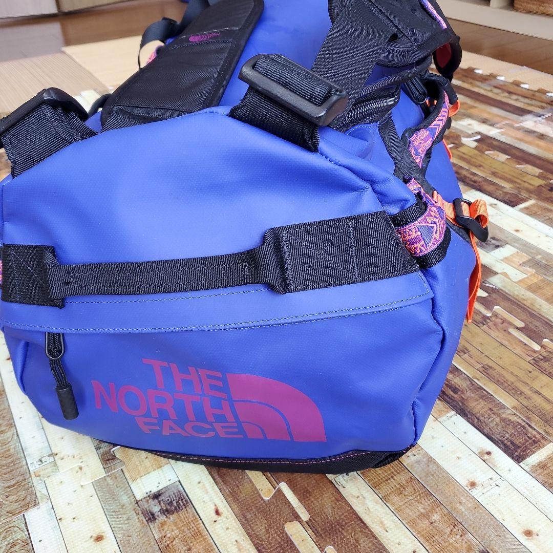 THE NORTH FACE 青 ダッフルバッグ50リットル