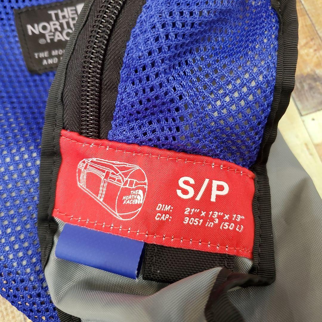 THE NORTH FACE 青 ダッフルバッグ50リットル