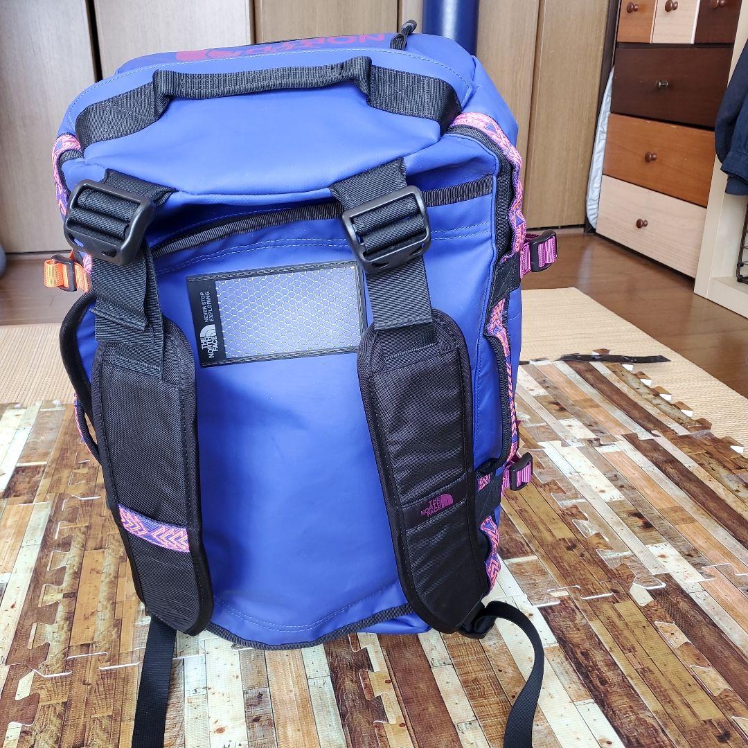 THE NORTH FACE 青 ダッフルバッグ50リットル