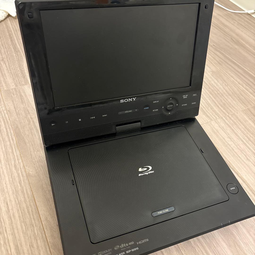 SONY ポータブルブルーレイプレーヤーBDP-SX910