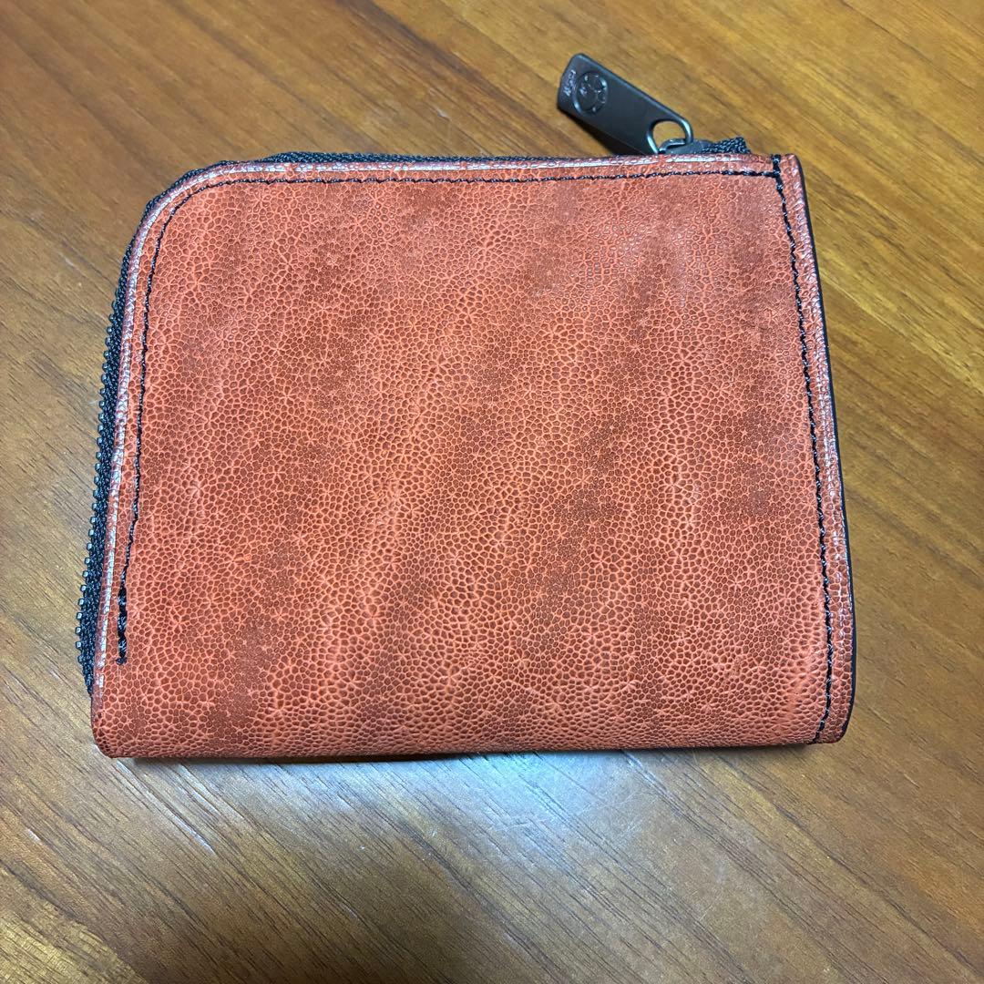 【新品未使用】馬車道今井ぞう革L字ファスナーコンパクト財布