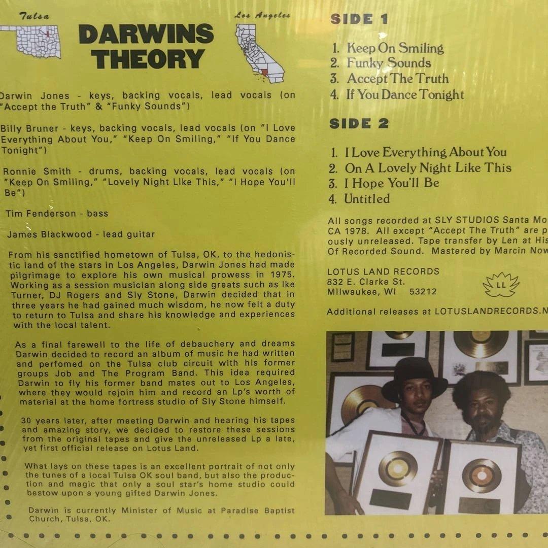 DARWINS THEORY レコード　レア盤
