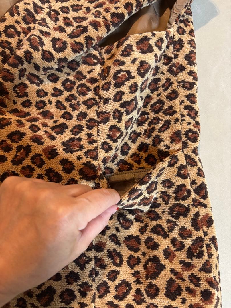 激レア品‼️FEILERフェイラー ヒョウ柄 レオパード ベスト ジップアップ