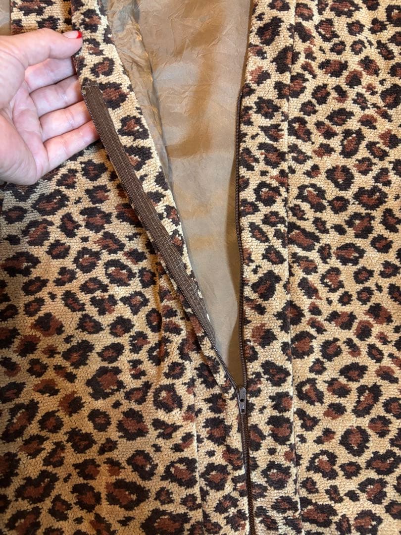 激レア品‼️FEILERフェイラー ヒョウ柄 レオパード ベスト ジップアップ