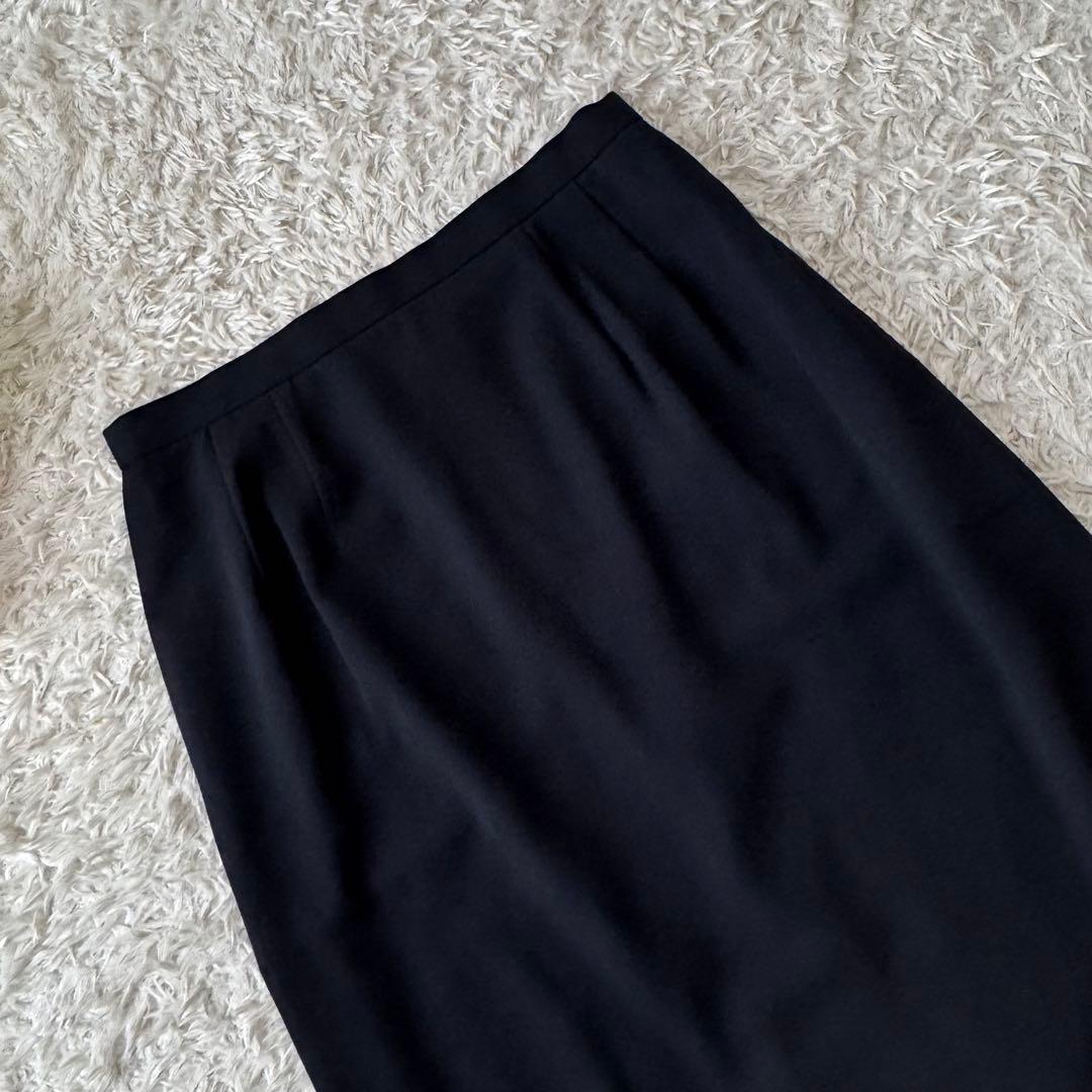 美品 バーバリー セットアップ スカートスーツ ウール ダブル フォーマル