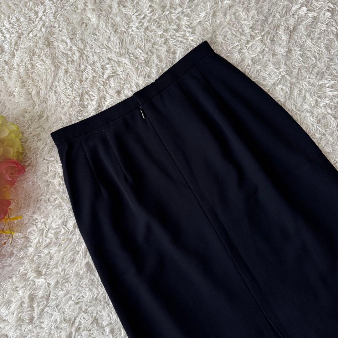 美品 バーバリー セットアップ スカートスーツ ウール ダブル フォーマル