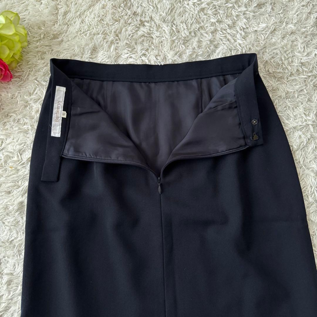 美品 バーバリー セットアップ スカートスーツ ウール ダブル フォーマル