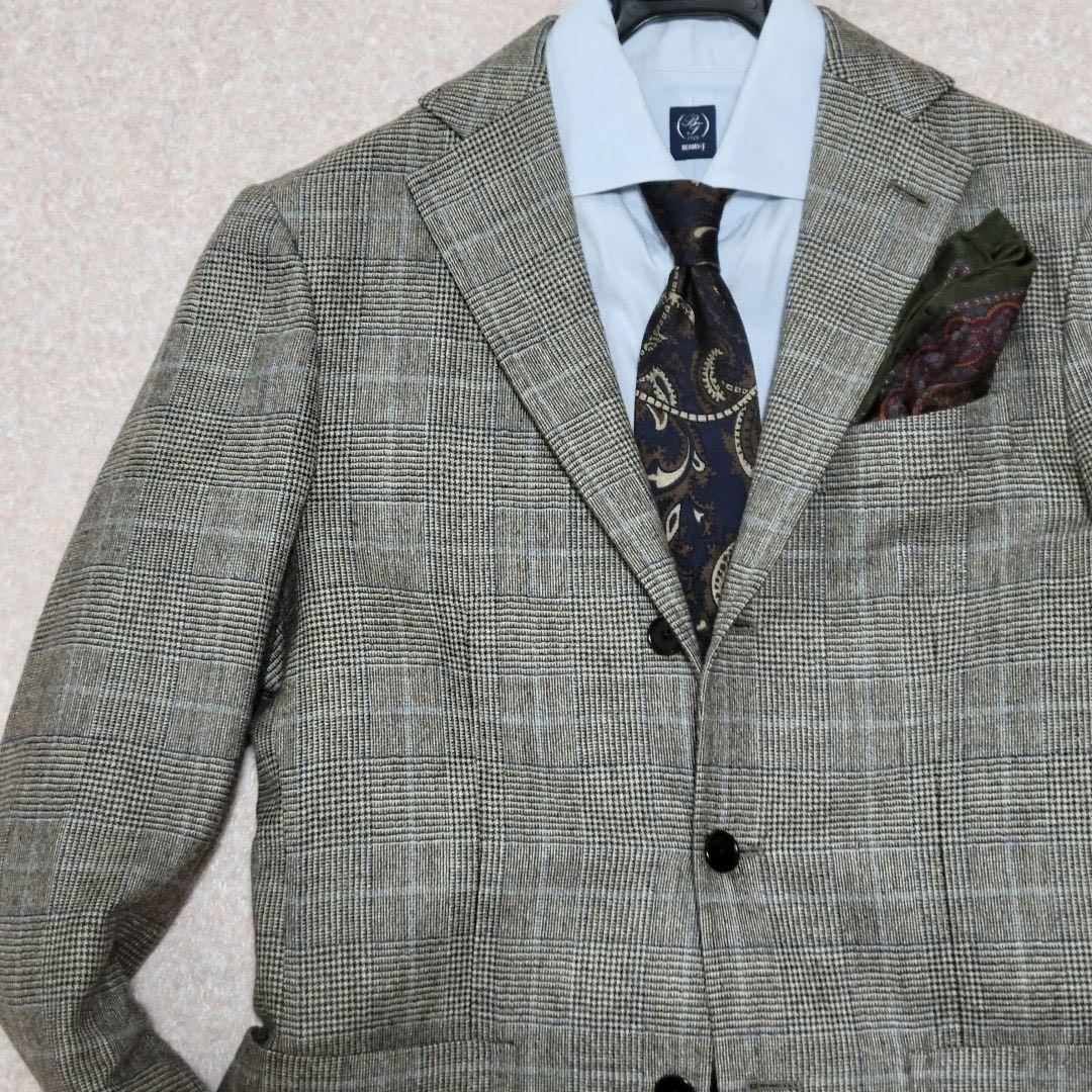 シップス カシミヤ混 ロロピアーナ テーラードジャケット