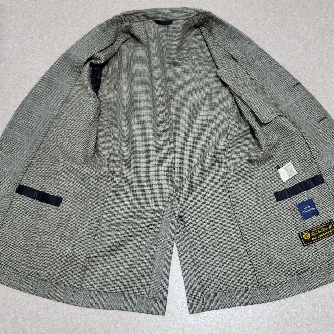 シップス カシミヤ混 ロロピアーナ テーラードジャケット